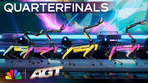 Several Spot dance on the AGT stage